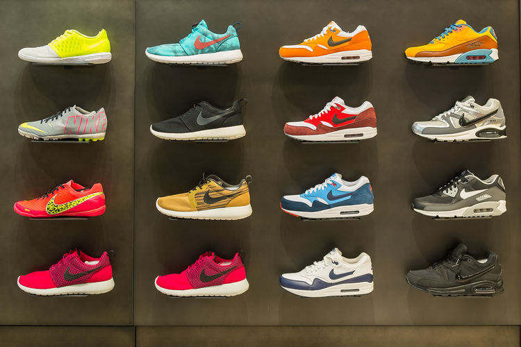 Nike Sneaker Wall