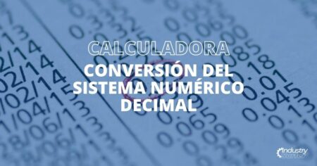 Calculadora conversión del sistema numérico decimal
