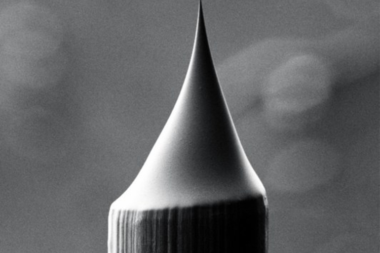 Imagen del objeto más nítido jamás creado, un alambre de tungsteno afilado al ancho de un átomo