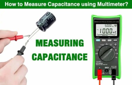¿Cómo medir la capacitancia usando un multímetro?