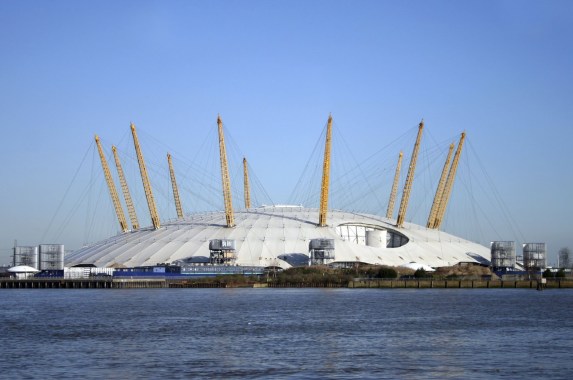 Cable Net Dome en el O2 Arena de Londres