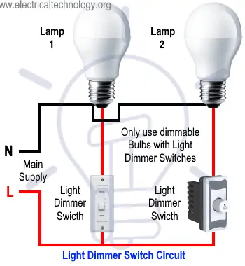 Circuito de interruptor de atenuación para atenuación de iluminación