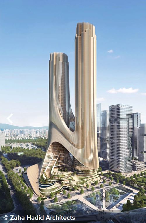 Edificio emblemático diseñado por Zaha Hadid