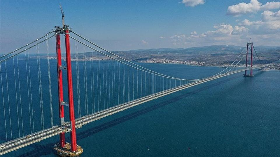 1915 Puente Canakkale, Turquía