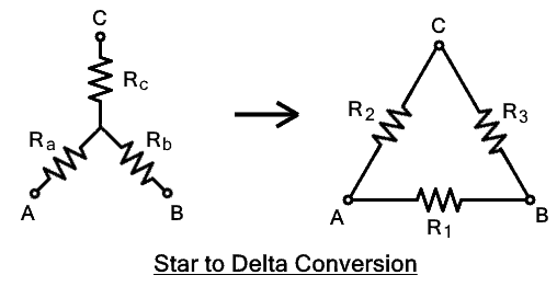Conversión de estrella a delta