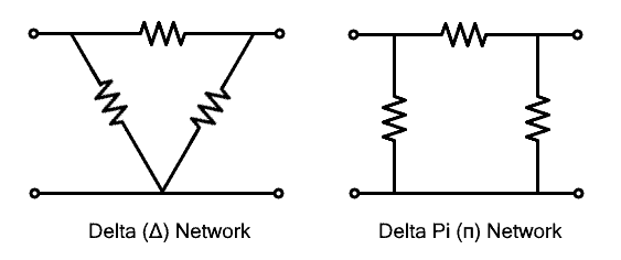 red de conexión delta