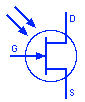Símbolo de transistor foto FET