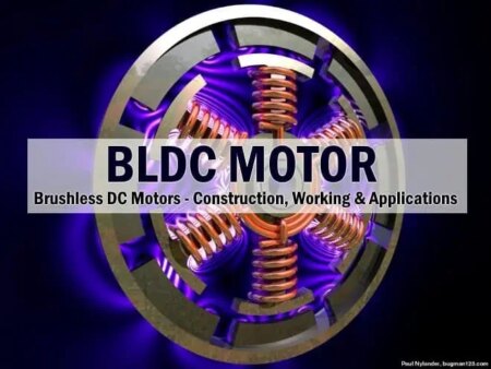 Motores CC sin escobillas (BLDC): construcción, trabajo, aplicaciones