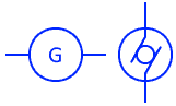 símbolo de generador genérico símbolo