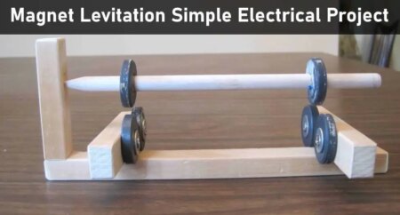 Un proyecto eléctrico simple para la levitación magnética.