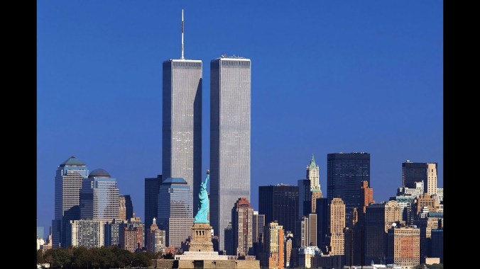 Las Torres Gemelas del World Trade Center antes de su derrumbe