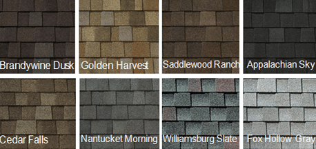 Tejas para techo - Tipo de teja de asfalto Variaciones de color
