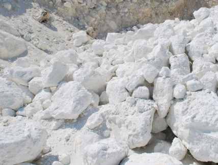 rocas de tiza