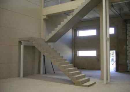 escaleras de cemento