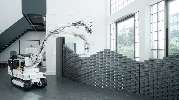 Automatización de la construcción mediante robots