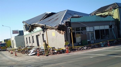 Efectos del terremoto en edificios pequeños
