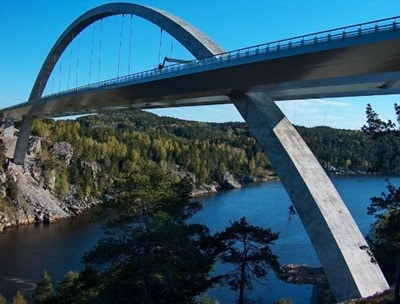 Puente Svinesund en Noruega
