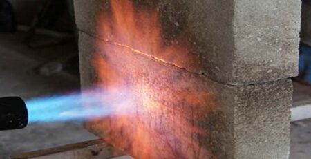 Hormigón resistente al calor o refractario - instalación y aplicación