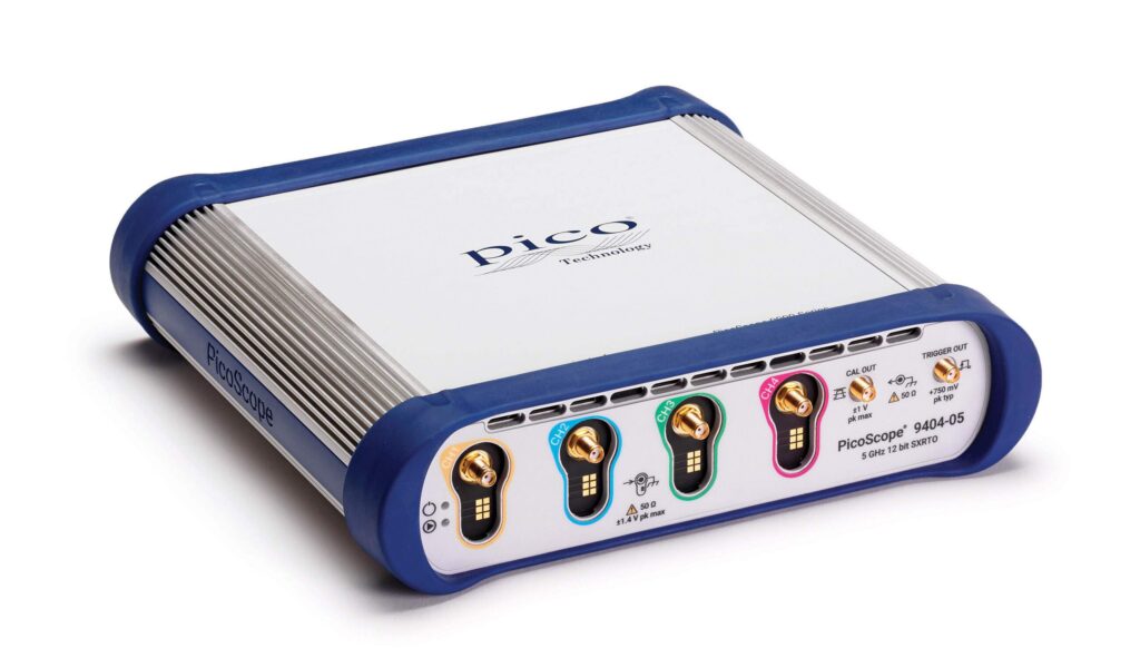 Saelig anuncia el osciloscopio en tiempo real mejorado PicoScope con muestreador de 5 GHz
