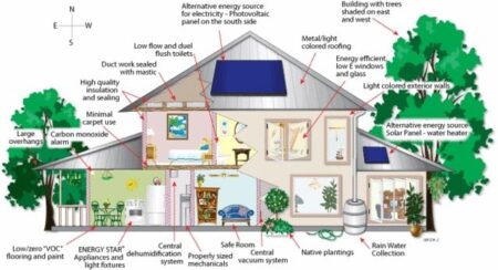 Sistema de clasificación LEED para edificios ecológicos y otros tipos de edificios