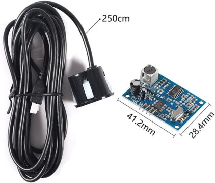 Utiliza sensor ultrasónico impermeable JSN-SR04T y Arduino