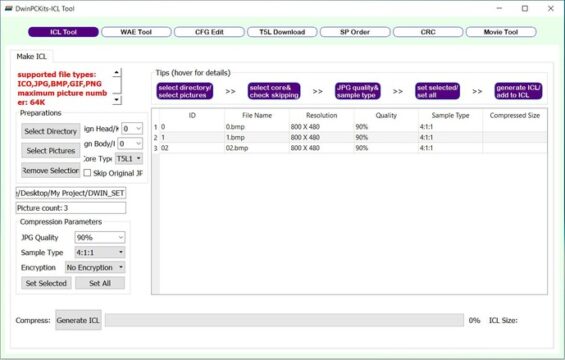 Controlador doméstico inteligente con pantalla DWIN HMI y ESP32