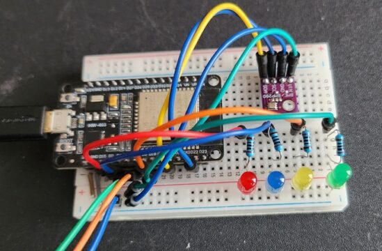 Controlador doméstico inteligente con pantalla DWIN HMI y ESP32