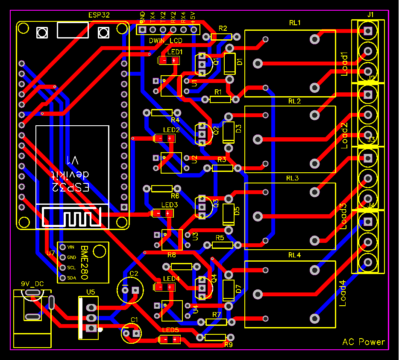 Controlador doméstico inteligente con pantalla DWIN HMI y ESP32