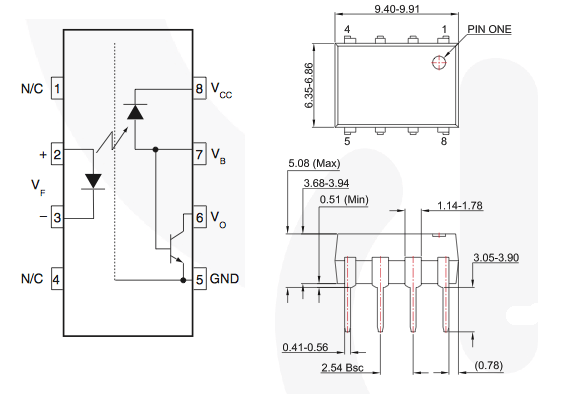 Optoacoplador de transistores de alta velocidad - EEWeb