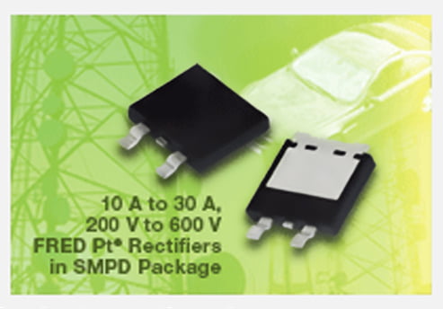 Rectificador FRED Pt® en paquete SMPD