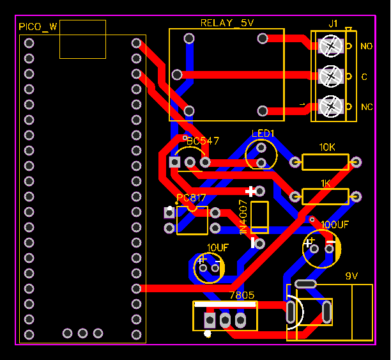 Raspberry Pi Pico W IoT Control Relay con WiFi