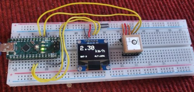 Velocímetro basado en GPS con Arduino