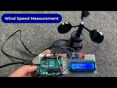 Anemómetro, salida de pulso NPN y Arduino