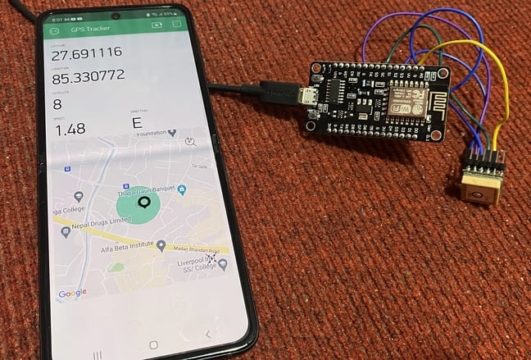 Sistema de rastreo GPS IoT ESP8266