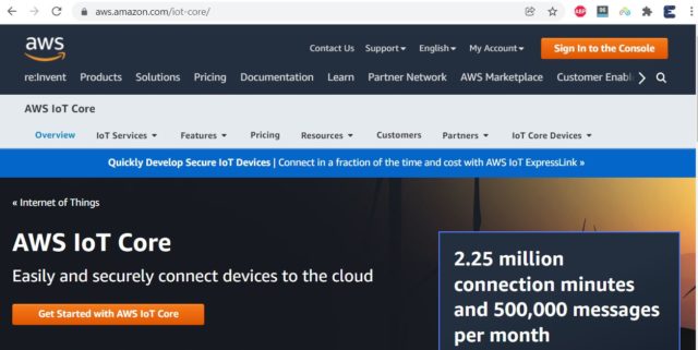 Conexión del ESP32 a Amazon AWS IoT Core mediante MQTT
