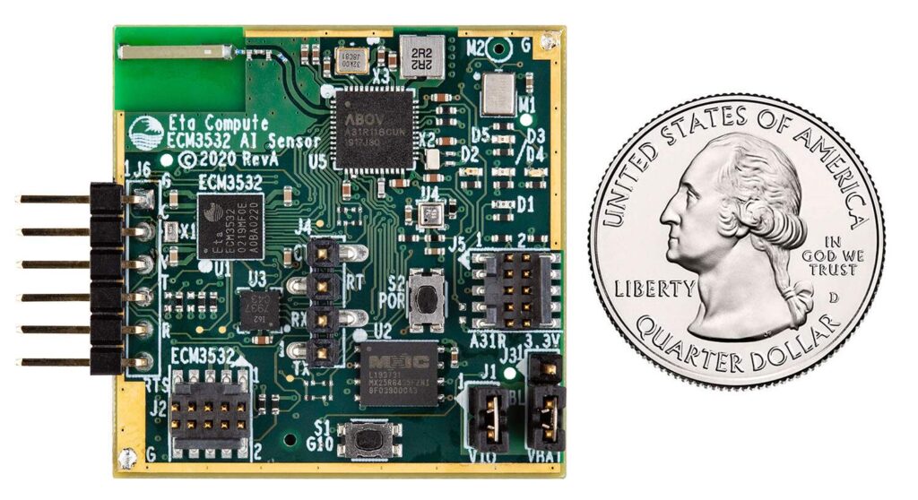 Eta Compute presenta la primera placa de sensor de IA de ultra bajo consumo integrada de la industria para el aprendizaje automático en el perímetro