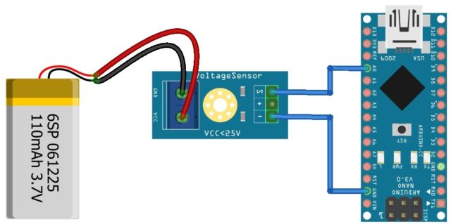 Módulo sensor de voltaje Arduino